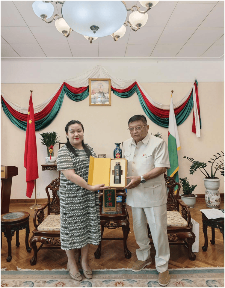 昭仙實業集團雙品牌產品獲馬達加斯加駐華使館推薦，江山集團戰略合作深化國際布局